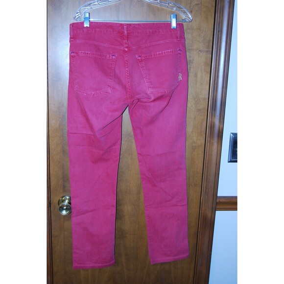 Red Jeans by Rich & Skinny size 30 waist 5 Pocket Jeans - Picture 6 of 8